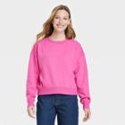 Women's Fleece Sweatshirt - Universal Thread Pink