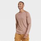 All In Motion Men's Merino Wool Long Sleeve Athletic Top - All In