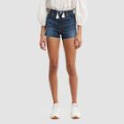 Levi's Women's High-rise Jean Shorts - Carbon Copy 26, Women's, Black Copy