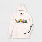 Men's Keith Haring Band Long Sleeve Graphic Sweatshirt - Cream S, Men's, Size: