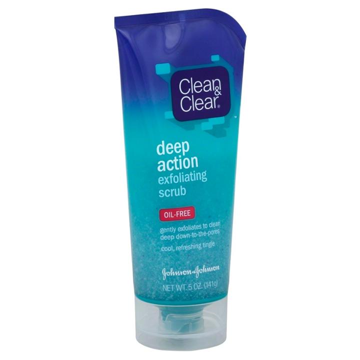 Clean & Clear Oil-free Deep Action Exfoliating Facial