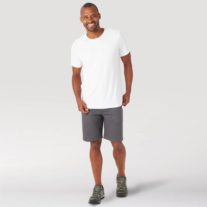 Wrangler Men's 9 Outdoor Cargo Shorts - Gray