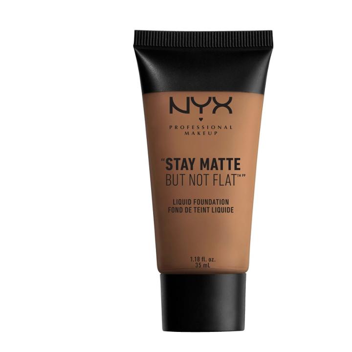 Nyx Professional Makeup Stay Matte But Not Flat Liquid Foundation Deep Rich