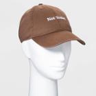 Mighty Fine Women's Not Today Baseball Hat - Brown