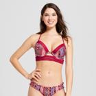 Women's Shore Light Lift Bikini Top - Shade & Shore Berry Stripe