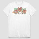 Men's Nintendo Animal Crossing Nook Family Short Sleeve T-shirt - White