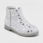 Toddler Girls' Etoile Ankle Boots With Glitter - Cat & Jack