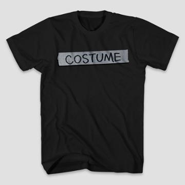 Unbranded Men's Halloween Costume Short Sleeve Graphic T-shirt - Black
