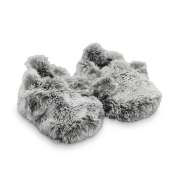 Carter's Just One You Baby Bear Construction Slippers - Gray