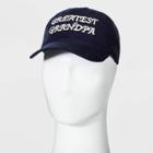 Men's Greatest Grandpa Baseball Hat - Goodfellow & Co Navy One Size,