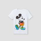 Boys' Disney Mickey Mouse Short Sleeve Graphic T-shirt - White