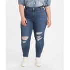Levi's Women's Plus Size 721 High-rise Skinny Jeans - Lapis