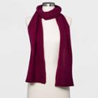 Women's Cashmere Scarf - A New Day Burgundy