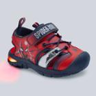 Toddler Boys' Marvel Spider-man: Far From Home Light-up Hiking Sandals - Red