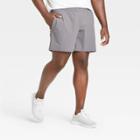 Men's Premium Lifestyle Shorts - All In Motion Gray
