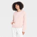 Women's Quilted Crew Sweatshirt - All In Motion Almond