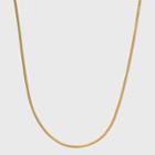 14k Gold Plated Herringbone Chain Necklace - A New Day