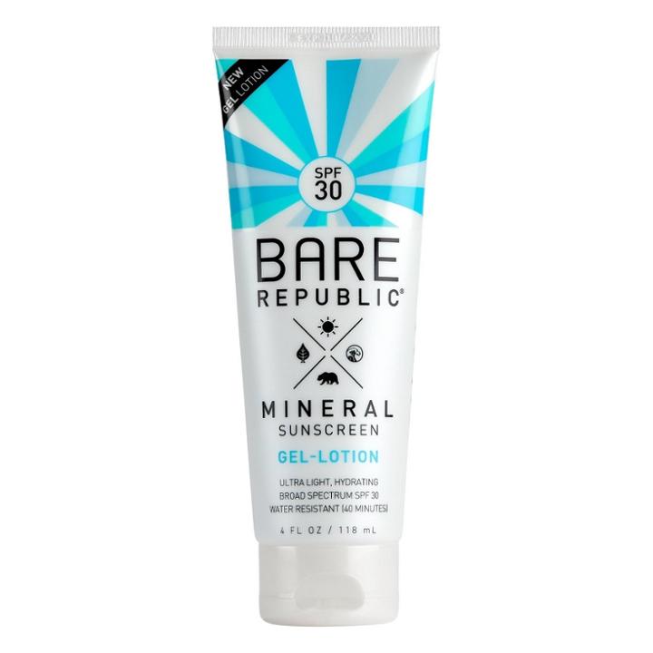 Bare Republic Mineral Body Gel Sunscreen Lotion - Spf