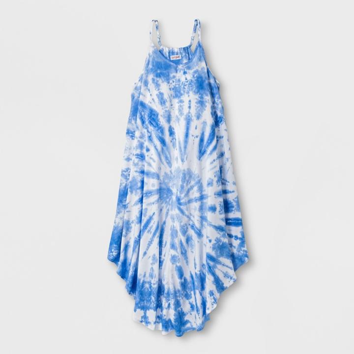 Girls' Tie-dye Maxi Dress - Cat & Jack Blue