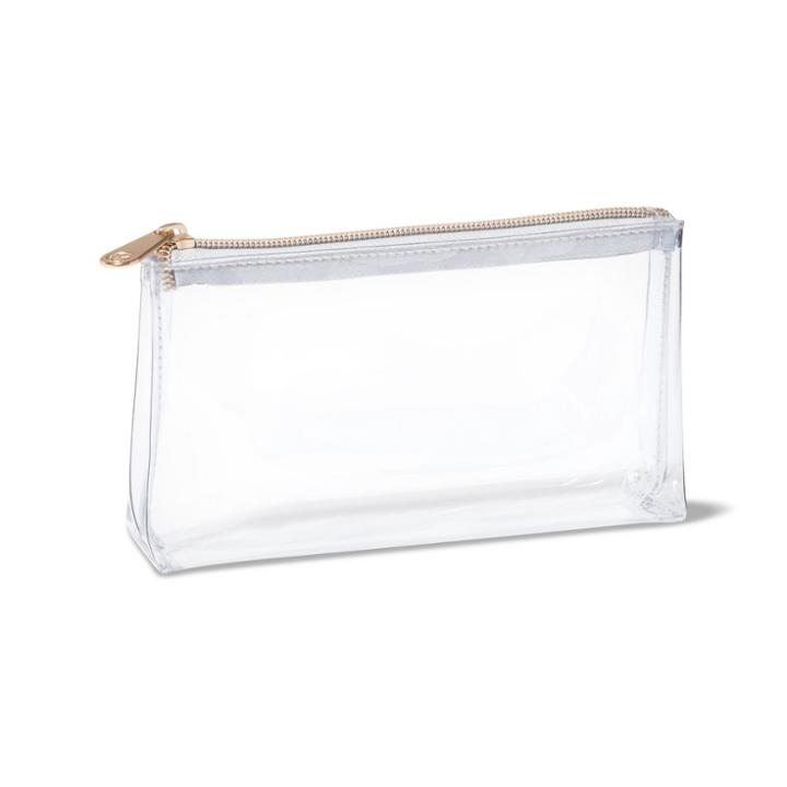Sonia Kashuk Rectangle Clutch Makeup Bag - Clear, White