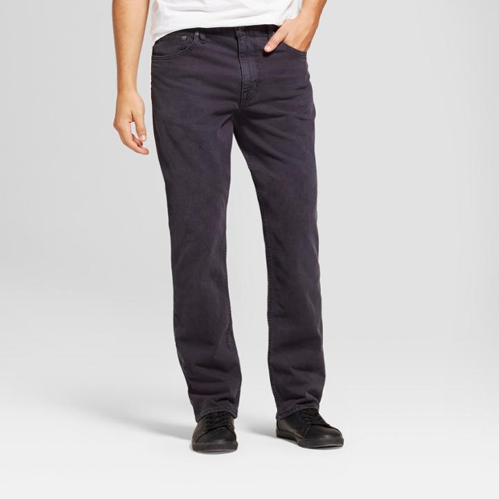 Men's Straight Fit Jeans - Goodfellow & Co Slate Blue