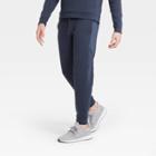 Men's Premium Fleece Jogger Pants - All In Motion Navy S, Men's, Size: