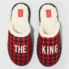 Men's Family Sleep King Slippers - Wondershop Red