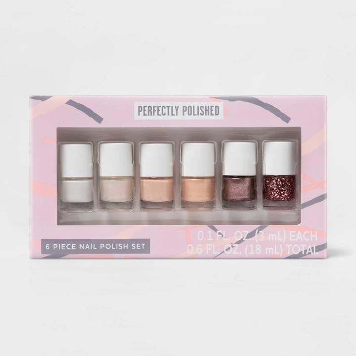 Nail Polish Set Minis - 6pc - Target Beauty