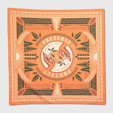 United By Blue Preserve And Protect Organic Cotton Bandana -