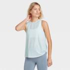 Women's Side-tie Tank Top - All In Motion Blue