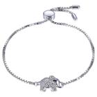 Target Sterling Silver No Stone Elephant Adjustable Bolo Bracelet, Girl's