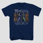 Men's Marvel Black Panther Short Sleeve Graphic T-shirt - Navy Blue