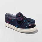 Toddler Girls' Mae Sneakers - Cat & Jack Navy (blue)