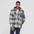 Dickies Men's Plaid Long Sleeve Jackets - Woodsmoke