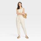 Women's Knit Jumpsuit - Universal Thread Cream