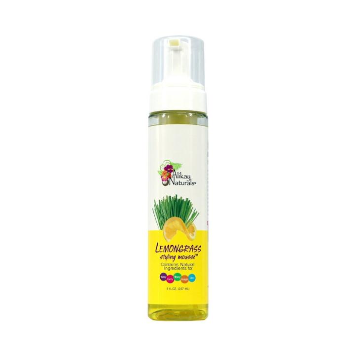 Alikay Naturals Lemongrass Styling Mousse - 8 Fl Oz, Adult Unisex