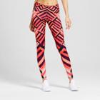 Women's Freedom Printed Leggings - C9 Champion Red Colorblock