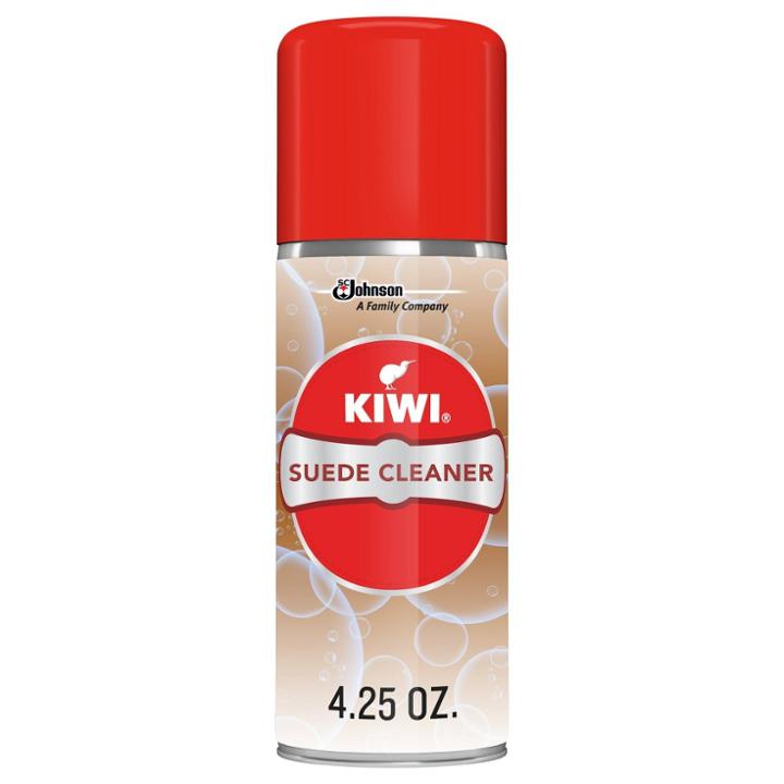 Kiwi Suede & Nubuck Cleaner Aerosol Spray - 4.25oz, Clear