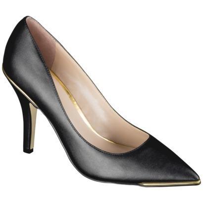 Women's Mossimo Pamela Pointed Toe Pump - Black