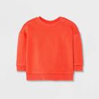 Baby Crewneck Pullover - Cat & Jack Coral Red