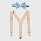 Baby Boys' Suspender Bowtie Set - Cat & Jack Tan