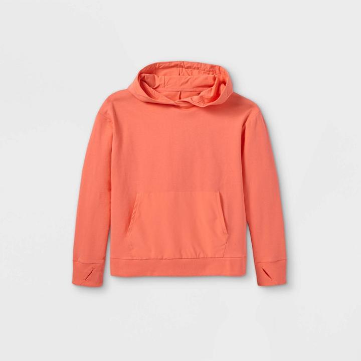 Boys' Performance Hooded Sweatshirt - All In Motion Blush