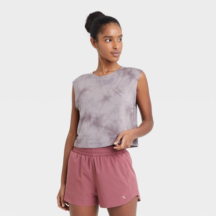 Women's Muscle Tank Top - Joylab Pewter