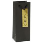 Spritz Herringbone Cheers Bag Black -