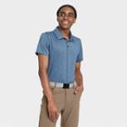 Men's Striped Polo Shirt - All In Motion Navy