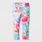 Girls' Performance Lattice Capri Leggings - C9 Champion Xl,