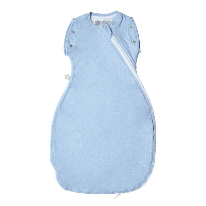Tommee Tippee Sleepee Snuggee Baby Swaddle Wrap 1.0 Tog - Blue Marl
