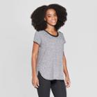 Women's Short Sleeve Power Mesh T-shirt - C9 Champion Black Heather