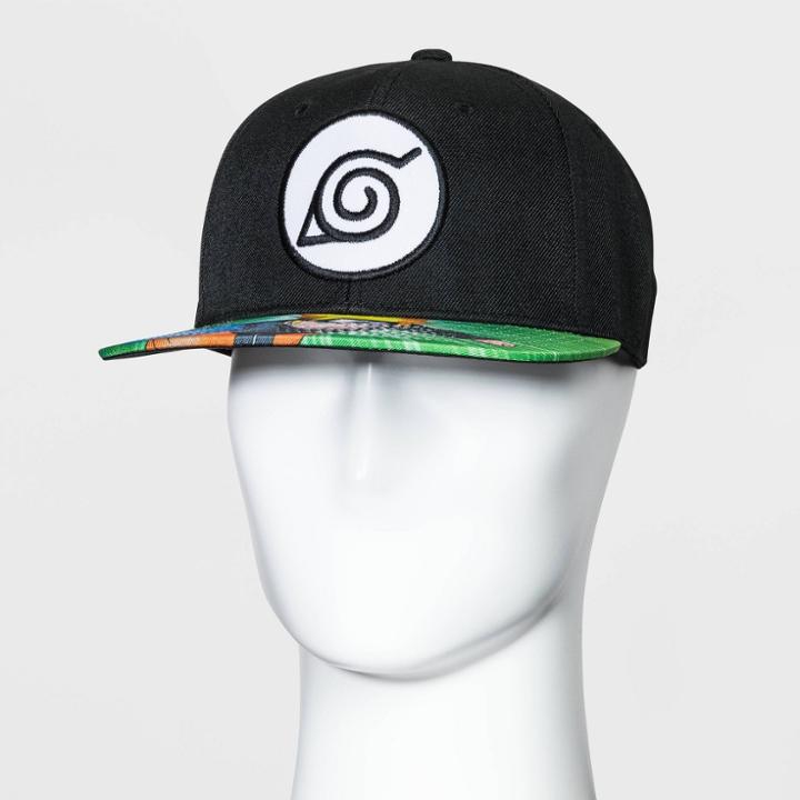 Men's Naruto Baseball Cap - Black