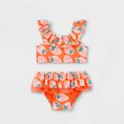 Toddler Girls' 2pc Strawberry Print Bikini Set - Cat & Jack Pink